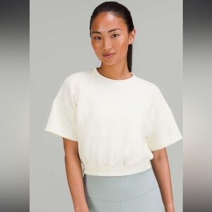 BNWT - Lululemon Lemon Sorbet Softstreme gathered tee.